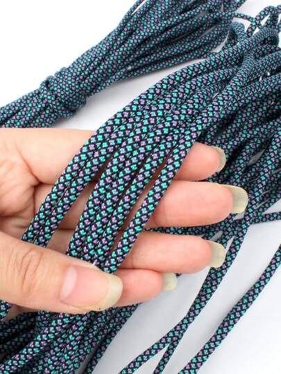 1 件 5 米/10 米/30 米 4 毫米伞绳挂绳手工制作 DIY 绳手链制作