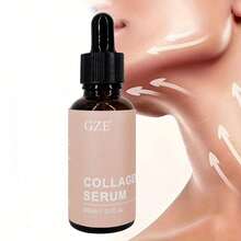 GZE 1 液盎司/30 毫升超保湿胶原蛋白精华 - 紧致保湿，男女适用，抗衰老抗皱护肤 - 粉色 - 查看 3