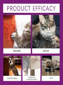 Pet Cat Calming Spray, Gentle Formula To Help Relieve Anxiety, Scratching And Urination Behaviors. Contains Special Ingredients To Quickly Soothe And Relax Cats. Suitable For Various Pets Like Cats And Dogs, Effects May Vary For Different Dogs, Can Increase Usage To Train Dogs. Pet Gift, Cat Gift, Holiday Gift, Pet Care, Party Favor.