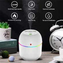 1 pièce / 2 pièces d'humidificateurs portables, de purificateurs d'air miniatures, de diffuseurs d'arômes - équipés de lampes de bureau à LED, dotés de veilleuses de chevet de type nébuliseur, convenant à diverses applications, capables d'humidifier l'air, avec des couleurs vives, émettant en continu des parfums, créant une atmosphère relaxante, convenant à la décoration de la maison, à la décoration de la chambre en tant que cadeaux, anniversaires, souvenirs de remise de diplômes, etc.