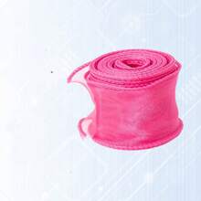 Cinta de gasa transparente - Elegante cinta de satén de organza apta para embalaje de regalos, decoración de pasteles, ramos, manualidades de boda y proyectos DIY - Múltiples colores a elegir, decoración navideña | Cinta de textura fluida | Cinta de organza