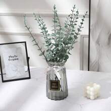 5/10/20/30Pcs Eucalyptus Stems Artificial Plants Faux Eucalyptus Branches Faux Eucalyptus Stem For Home And Office Use Artificial Flower Bouquet Center Piece Wedding Decoration Christmas Decoration