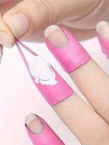 10/20/60Pcs Random Color U-Shaped Nail Polish Protectors|Odorless Anti-Overflow Stickers For Precise Manicure & Pedicure – Ergonomic Cuticle Protection Guards With Easy-To-Use Design – Disposable Finger Protectors For Clean Polish Application