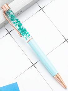 2pcs Random Dried Flower Ball Point Pen. Elegant Ballpoint Pen, Suitable For Women, Girls, Teachers, School, Office As Graduation Gift. Black Ink, Medium Nib. Suitable For Females, Girlfriends, Daughters, Teachers And Others, Or Can Be Placed In Office, Stationery Shop, Home, School, Etc. School Supplies,Back To School