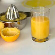 Presse-agrumes manuel en acier inoxydable de 1300 ml : outil de cuisine de haute qualité pour extraire le jus frais de citrons, d'oranges et plus encore
