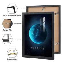 HALFLEMART 1 pieza Póster de lienzo con galaxia espacial, para decoración de sala de estar y dormitorio