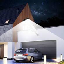 1pc Super Bright Outdoor Solar Street Light,800000LM Commercial Parking Lot Light,LED Solar Light ,Solar Flood Lights With Motion Sensor,Dusk To Dawn Solar Security Flood Lights Outdoor For Parking Lighting,Outdoor Garden Lighting,Playground Light, Yard Decor