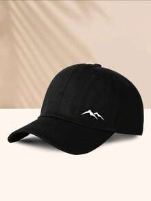 Boné de beisebol com estampa de pico de montanha, ajustável, à prova de sol, casual, adequado para viagens, praia, férias, estilo Y2K para jovens - boné de beisebol - Ver 10
