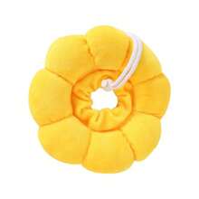 1 Peça Colar Colarinho Elizabetano de Girassol para Gatos e Cachorros, Colar de Recuperação Cirúrgica para Animais de Estimação, Anti-Lambida e Anti-Arranhão