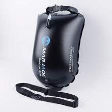 Bolsa Flutuante Impermeável para Armazenamento Externo, Alta Capacidade Fácil de Inflar, Separação Seca e Úmida em PVC Grosso, Boia de Natação, Essenciais de Praia, Acessórios de Praia, Flutuador de Piscina
