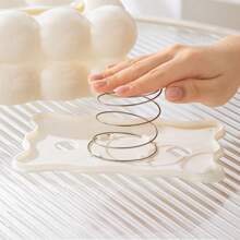 1 Piece Of Light Luxury Style Highly Attractive Marshmallow Tissue Box Home Living Room Tissue Storage Box Restaurant Tissue Box