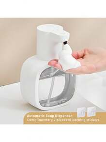 Distributeur de savon automatique, distributeur de savon liquide pour les mains sans contact électrique à mousse pour la cuisine, la salle de bain, les enfants et la maison