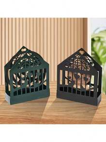 1 Stück kreative ganz aus Eisen gefertigte Katzen-Burg Mückenspiralen Matte, Haushalts-Mückenspiralen Matte ist einfach, schön, multifunktional und kreativ, vertikal an der Wand montierter Mückenspiralen Halter, Aschenbecher, feuerbeständiger Räucherstäbchen-Brenner Dekoration, geeignet zum Aufhängen und als Mückenabwehr-Ausstattung im Sommer, zum Verhindern von Asche-Spritzern, geeignet für Wohnzimmer, Schlafzimmer, Badezimmer, Outdoor-Verwendung