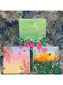 Mini Stretch Leinwand Acrylfarben Set in sechs Farben, ausgestattet mit Staffelei und Farbpalette - DIY Kunst und Handwerkskunst, geeignet zum Malen und Zeichnen, inklusive Leinwand und Pinsel, Familienspiele, ideal für Abschlussfeiern, Abschlussgeschenke, Geburtstagsgeschenke, Geschenke zur Abschlusszeit, Lernmaterialien, Schulsachen, Rückkehr zur Schule Zubehör