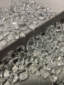 20pcs K9 Nail Rhinestones, Assorted Asymmetrical Shape Shiny Decorative Nail Gems, Ice Candy Asymmetrical Shaped Transparent Bottom Nail Art Studs Nails Nail Supplies - Multicolor - View 13