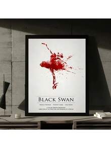 1 件电影黑天鹅经典动漫海报帆布画印刷家居客厅卧室装饰入口酒吧咖啡厅艺术装饰 - 彩色 - 查看 28