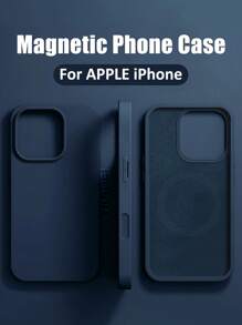 VRNOEI غطاء شاحن لاسلكي مغناطيسي فاخر متوافق مع هواتف آيفون 16 14 13 12 11 15 17 برو ماكس مع غطاء مخمل متوافق مع هواتف آيفون 17 إير 14 15 16 بلس