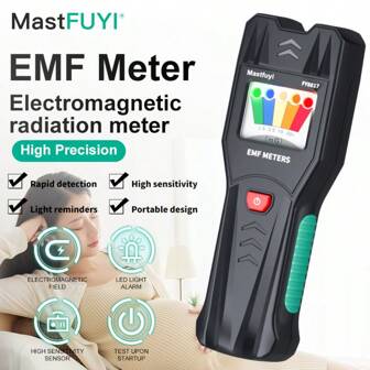 Mastfuyi FY8817 EMF-meter Elektromagnetische stralingsmeter Magnetische velddetector Spokenjacht Paranormale apparatuurtester