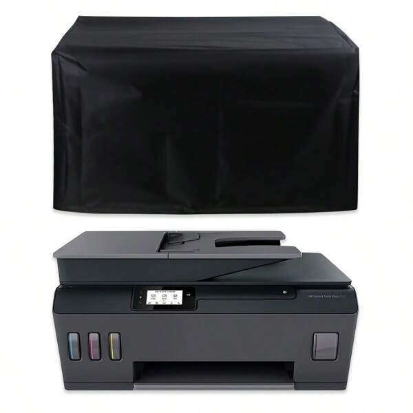 1pc, Premium Multipurpose Printer Dust Cover - Protective Case For Printers & Copiers, Essential Office Accessory, Polyester Fiber Dust Cover, Easy To Clean, For Home And Office Use, Computer Display Accessory