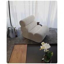 009 Light Luxury Slouchy Sofa, A Tatami-Style Single Chair. It Offers A Full Sense Of Comfort, Is Resistant To Getting Dirty, And Is Convenient To Clean. It's A Vintage-Style Leisure Chair Designed For The Living Room And Balcony.