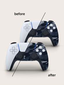 1 套 2 件防刮 PlayStation 5 控制器贴纸 - 时尚动漫风格设计，适用于 DualSense 控制器 - 彩色 - 查看 9