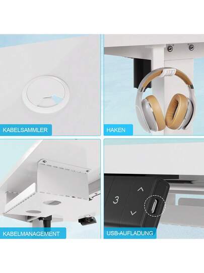 Gunji Electric St ing Bureau Height Adjustable Sit Memory Slimme Panel view 8