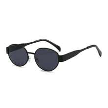 2 pares de gafas de moda con montura redonda de metal para adolescentes, accesorios para vacaciones de verano en la playa
