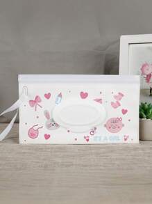 2pcs Wipes Containers, Reusable Portable Wet Wipe Pouch,Portable Flip Cover Snap-Strap Self-Sealing Paper Towel Masks Storage Dispenser Bag Clutch Bag,Travel Wet Wipe Holder, Makeup Bag Make Up Accessories Travel Essentials Travel Organizer For Beach Summer Vacation