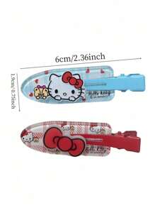 Sanrio Hello Kitty Cartoon Seamless Hairpins. These Are Sweet And Lovely Hairpins For Stray Hairs And Bangs On The Sides. They Are Portable, Versatile, And Suitable For Daily Use As Hair Accessories. They Are Small In Size And Won't Damage The Hair, Making Them Suitable For All Hair Types.,Hair Accessories,Hair Accessories Women, Hair Accessory, Hair Accessories, Hair Tools, Curly Hair Accessories, Women,Hair Stuff,Fall,Hair Accessories,Hair Tools,Hair Stuff,Stuff,Beauty Accessories,Gifts,Travel,Gifts For Women,Hair Stuff,Stocking Stuffers