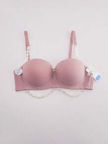 6pcs  Copa B  Cadena metálica  Casual-Cómodo  Casual-Deportivo  Bonito-Inocente  Bonito-Dulce  Romántico-Francés  Fantasía-Elegante  Fantasía-Impresionante  Casual-Casual    Sujetador con aro    Almohadillas No Extraíbles    Suave    Push Up  Confortable  No Se Marca    Alto Soporte  Soporte Medio    Sutién para señoras  Diseño de cadena de conchas - Multicolor - Ver 6