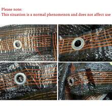 1入組13種尺寸抗uv遮陽網,戶外遮陽帆篷遮陽棚防曬花園網紫外線防護網 - 黑色 - 查看 9