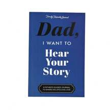 1pc Mom,I Want To Hear Your Story,DAD Story Journaling Notebooks,Sharing Life And Love,Guided Family Keepsake Journals To Share Life & Love Stories,Hardcover Book Wrapped In Leather Wedding Guest Book,School Supplies,Back To School