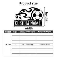 1pc Custom Name Soccer Player Wall Decal, Personalized Boy Name, Football Wall Stickers, Custom Boy Name Soccer Player, Personalized Soccer Decal-Ornaments,Home Decor,Wall Decor,Room Decor,Living Room Decor,Bedroom Decor,Bathroom Decor,Kitchen Decor,House Decor,Personalised Gifts,Graphic Print - Multicolor - View 74