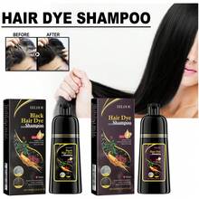 Nourishing Shampoo (Black) - Polygonum Multiflorum - Infused Formula Nourishes And Blackens Hair, Cleanses The Scalp, Repairs Damaged Strands, And Leaves Hair Silky - Smooth. - Black - View 8