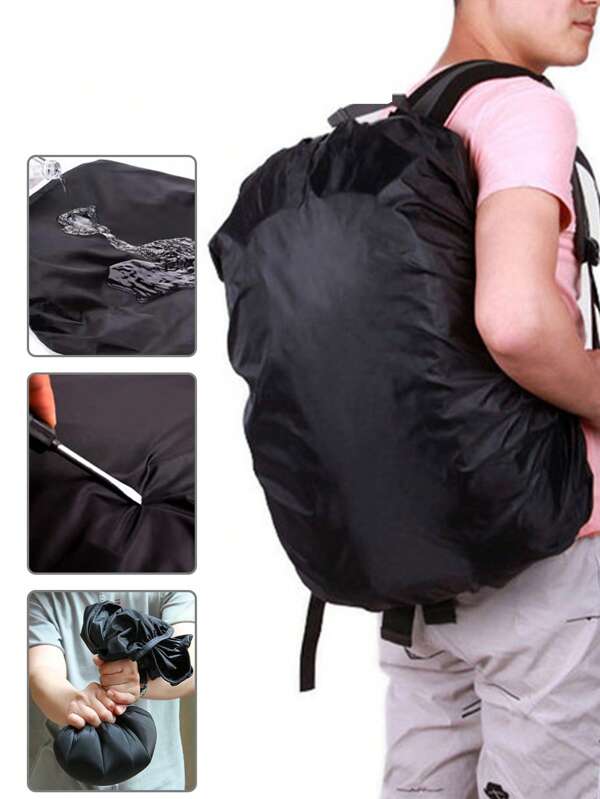 Copri zaino da viaggio per borse da 15-75L, copri zaino da campeggio, escursionismo, arrampicata, ciclismo, antipioggia, protezione per zaini, durevole e leggero, per anti-polvere/anti-furto/bicicletta/escursionismo/campeggio/viaggi/attività all'aperto