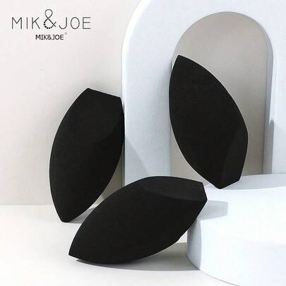 mik&joe 8/6/3/1 Piezas Esponjas Negras de Belleza con Forma de Huevo - Perfectas para Aplicación de Maquillaje, Sin Látex, Reutilizables, para Base de Maquillaje, Contorno y Resaltado, Maquillaje, Barato, Decoración de Habitación, Tocador, Viaje, Dormitorio, Accesorios de Maquillaje, Borla, Difuminador de Maquillaje, Borla de Polvo, Esponja de Maquillaje, Barato, Rellenos de Calcetines, Maquillaje, Herramientas de Maquillaje, Cosas Baratas, Regalos, Regalos para Mujeres, Regalos de Navidad, Sorteos, Viaje, Cosas Baratas, Artículos Esenciales de Viaje