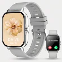 LOMAXFR Smart Watch, Custom Wallpaper, Multiple Sports Modes, Sports Tracking, Wireless Calling/Dialing, SMS Reminder, Call Reminder And Rejection, Weather Forecast, Unisex, Suitable For IOS/Android, Holiday Gift, Birthday Gift.