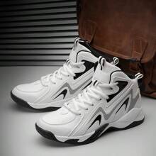 Chaussures de basket-ball pour hommes, nouvelles chaussures de basket-ball rembourrées, chaussures de formation antidérapantes professionnelles, grandes tailles, chaussures de course, chaussures de sport à la mode pour adolescents, respirantes, à semelle épaisse, Épais