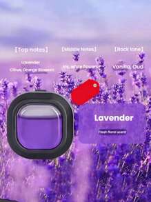 1pc Portable Car Aromatherapy Essential Oil, Keeps The Air Fresh In The Car, Aromatherapy, Can Be Used All Year Round