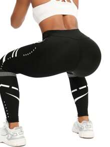 Women's Outdoor Workout Leggings – Butt-Lifting Yoga Pants With High Waist Tummy Control & Contour Stitching, Stretchy Fitness Tights For Gym, Hiking, And Casual Wear