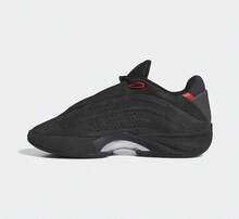 Adidas 男女款休闲日常透气经典低帮运动鞋 - 黑色 - 查看 2