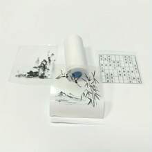 1 Roll Transparent Adhesive Thermal Paper Can Print Pictures, Photos, DIY Scrapbooking, Notes, Lists, Memo And More, Small Mini Printer Universal