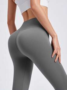 Quần legging tập yoga thể thao, chạy bộ, quần yoga mềm mại, vừa vặn, thích hợp cho các hoạt động ngoài trời thường ngày, mùa xuân/hè, nâng mông cho nữ - Cà phê nâu - Xem 3