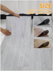 黑底橡木地貼-米黃