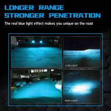 Heyword Heyword 2pcs LED Car Headlight 9005 9006 H13 H11 H7 H4 H1 Car Headlights High Low Beam, 75000LM 800% Brighter Five Color Options6500K/3000K/4300K/8000K/25000K Fast Silent Fan Bright Cob 1860 Chip Plug-N-Play