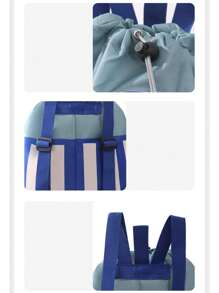 Kids Drawstring Backpack - Versatile Gym, Dance, Beach & Swim Bag For Boys & Girls With Wet/Dry Separation - Ideal Summer Travel Gift!