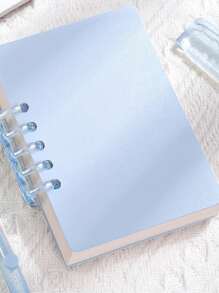 1/6pieces Portable Pocket Notebook, Morandi Mini Notebook, Portable Pocket Loose Leaf Notebook With High Appearance, Portable Notepad, Memo Diary, Schedule, Organizer Of School, Office And Study Supplies Agendas