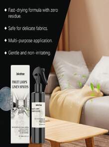 Fragrant Linen Spray - Home Fragrance Mist, Lightweight Air Freshener, Designed To Quickly Refresh Indoor Air Quality. It Can Quickly Release Fresh Fragrance. Suitable For Curtains/Sofas/Carpets. Neutralizes Deep-Seated Odors On Fabrics. Provides Long-Lasting Fragrance Retention.