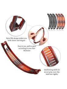 (2 Color Options) Clothing Accessory > Women's Accessories > Women's Hair Accessories > Hair Clips