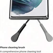 4 pezzi Tappo antipolvere USB-C con spazzola per la pulizia, Coperchio del tipo di porta di ricarica in metallo, Coperchio antipolvere del tipo di porta di ricarica USB-C, Coperchi per la protezione della porta Type-C compatibili con tutti i dispositivi USB-C